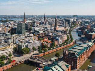 Cityscape of Hamburg